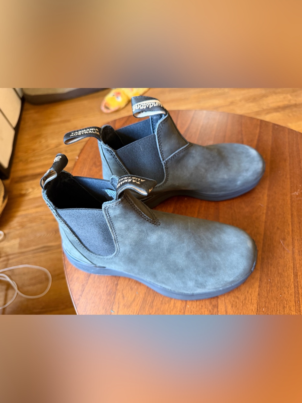 Blundstone Men's Chelsea Ankle Boots in Olive Green